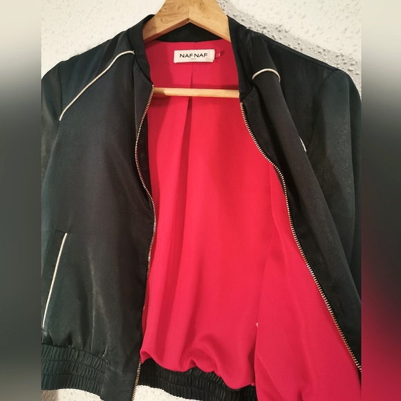 🌿🌸 NAF NAF Bomber Jacket 🌸🌿 - Picture 9 of 11